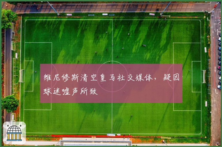 维尼修斯清空皇马社交媒体，疑因球迷嘘声所致